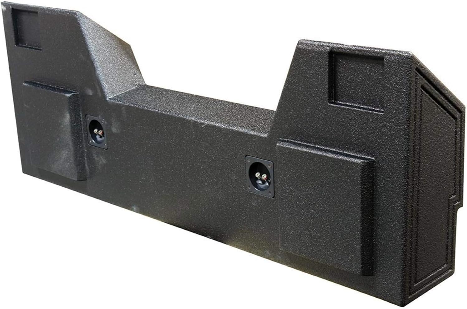 Qpower QBDODGE102019 Dual 10 Woofer Box para Dodge Crew Cab 2019 Revestimiento de revestimiento de caja de camión