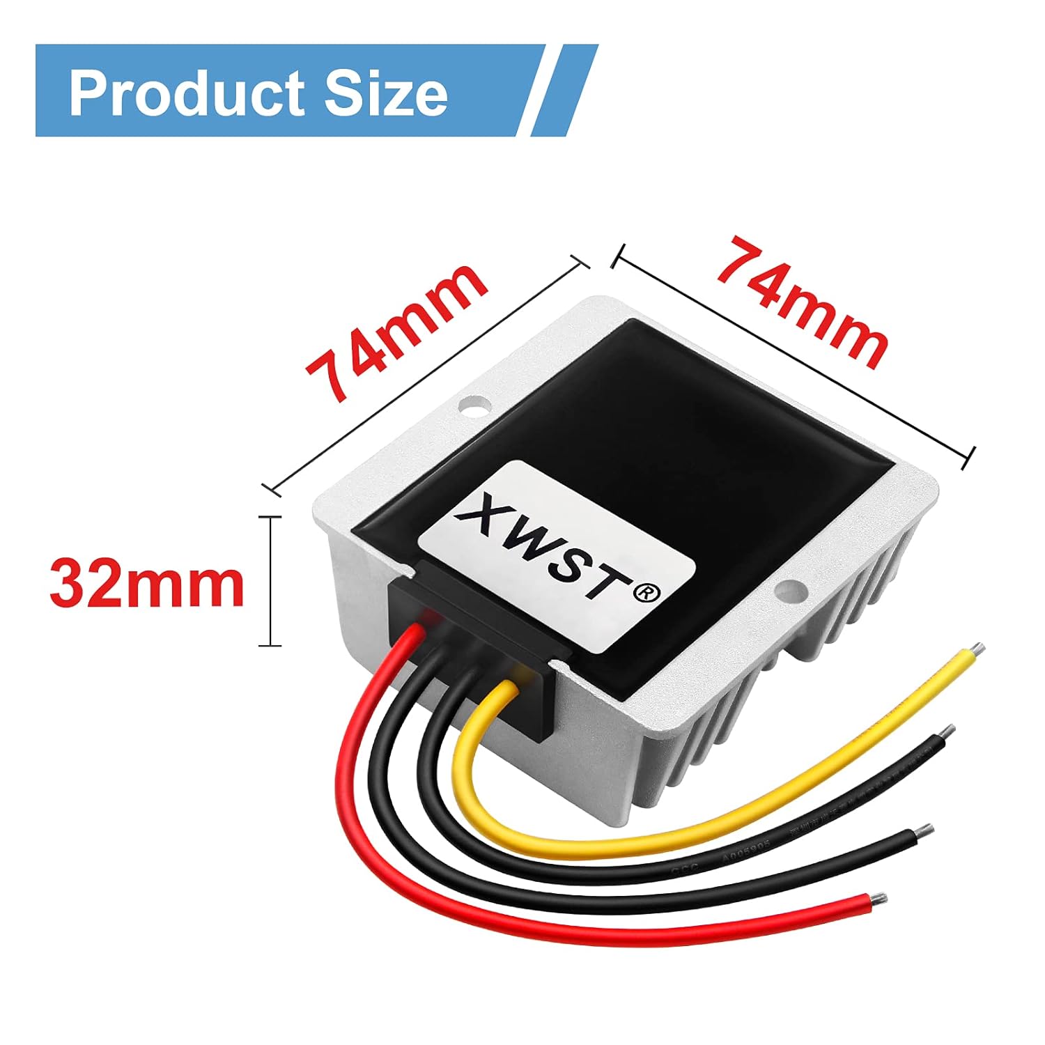 DC 36V 48V Paso hacia abajo a 24V 20A 480W Convertidor Reductor de voltaje, fuente de alimentación impermeable del transformador de DCDC Buck