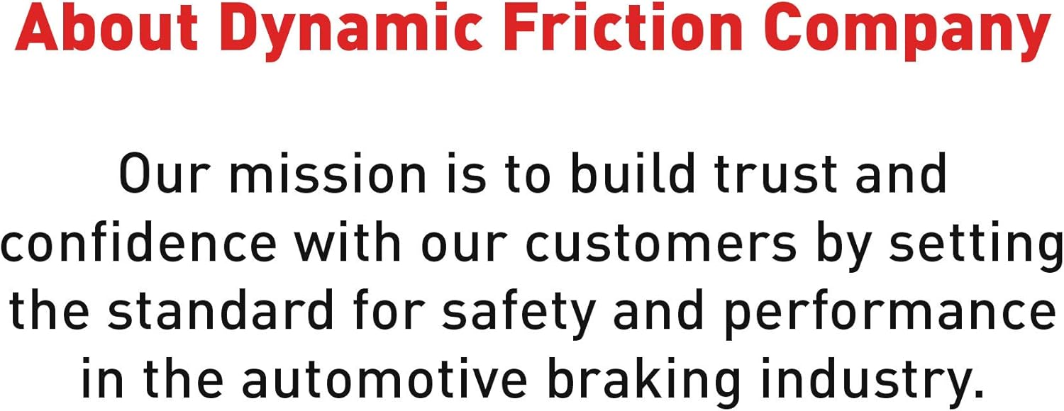 Dynamic Friction Company 5000 Pastillas de Freno Avanzadas – Cerámica 1551-2219-00-Juego Trasero