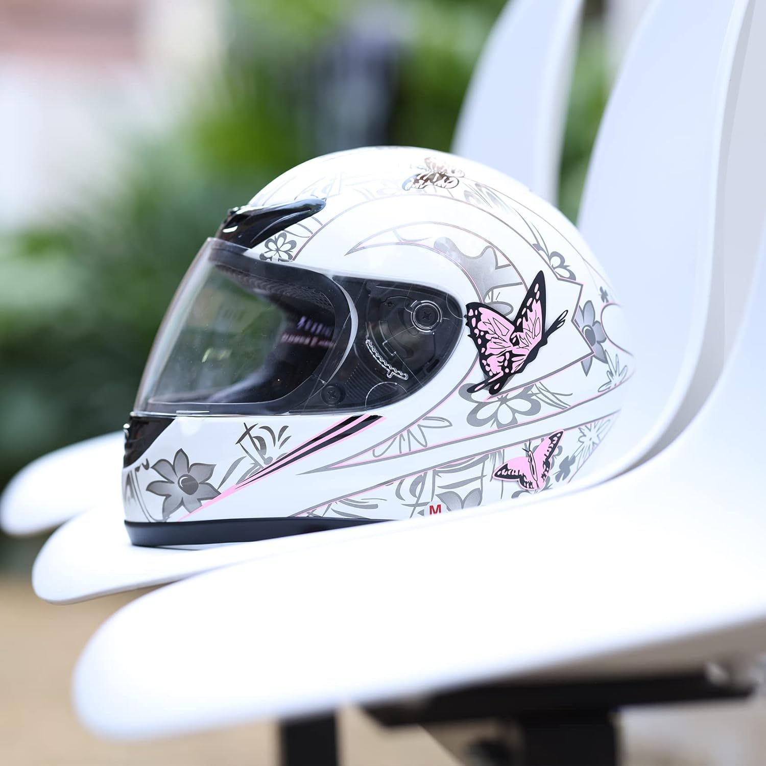 SLMOTO – Casco de motocicleta aprobado por el DOT, casco de adulto con doble visera que protege la cara completa