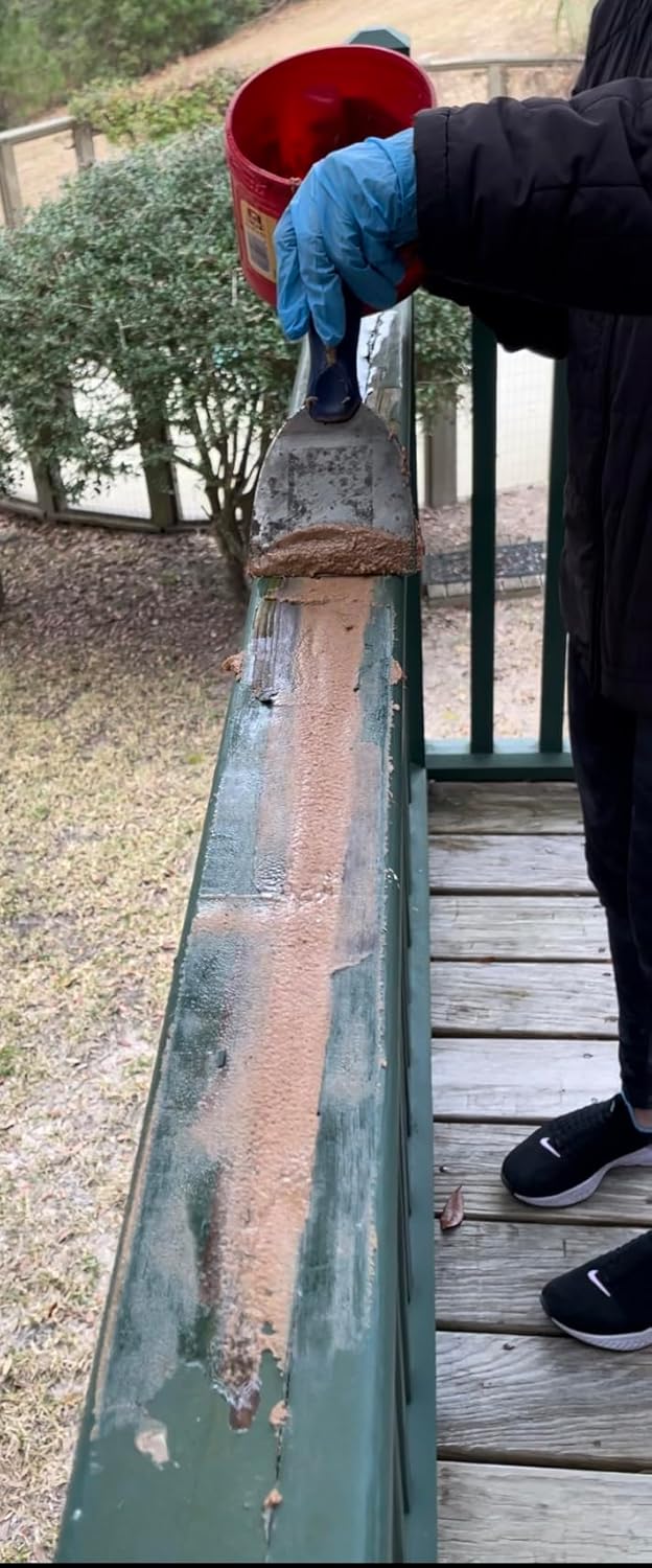 Re-Rot – Kit de reparación de epoxi de madera de 48 onzas, 3 productos en 1, restaura la resistencia estructural a más dura que nueva, reconstruye