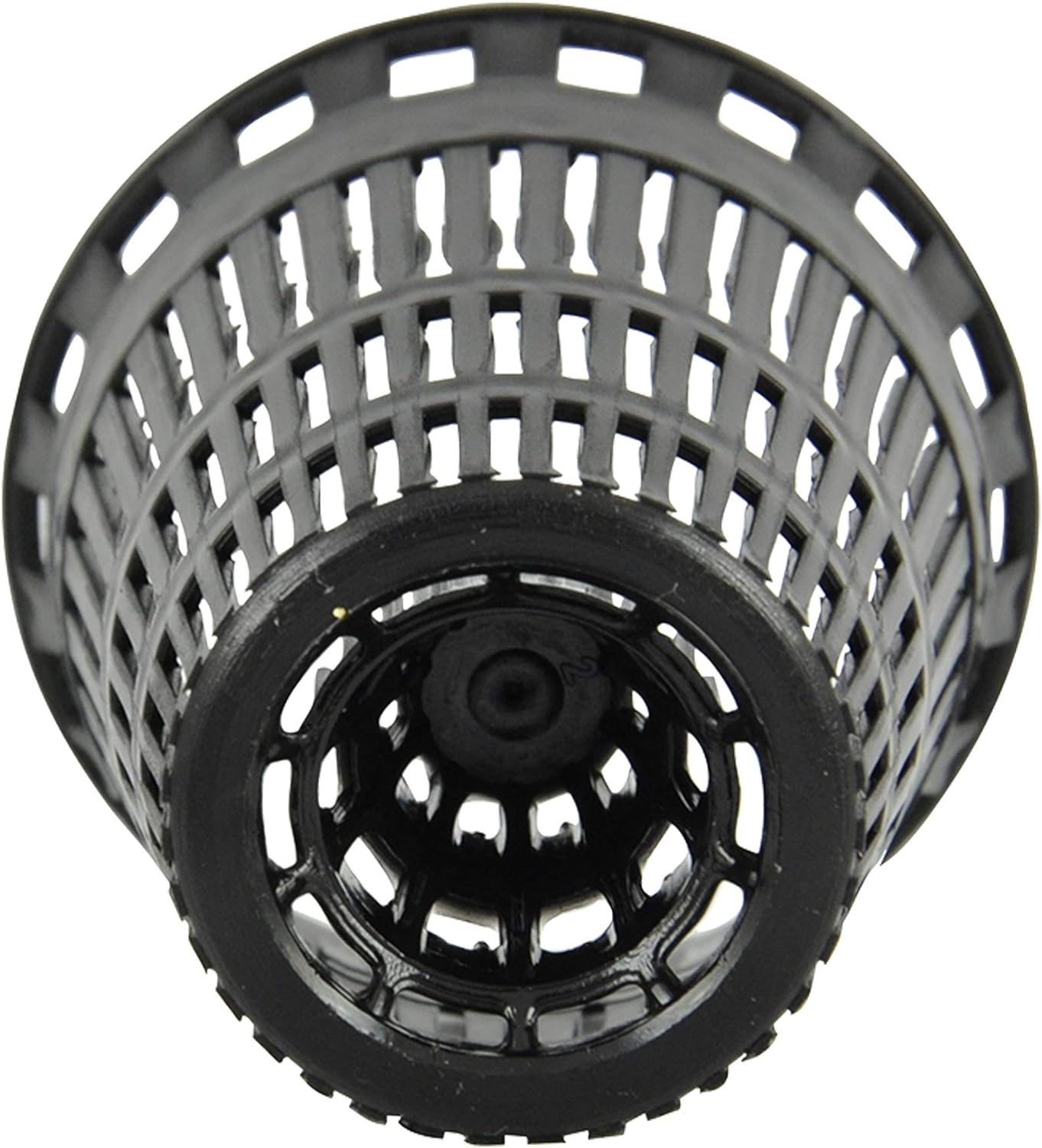 Danco 10739P Cestas de repuesto para trampa de ducha independiente  Prevención de obstrucciones de drenaje de cabello, paquete de 6, negro, 6