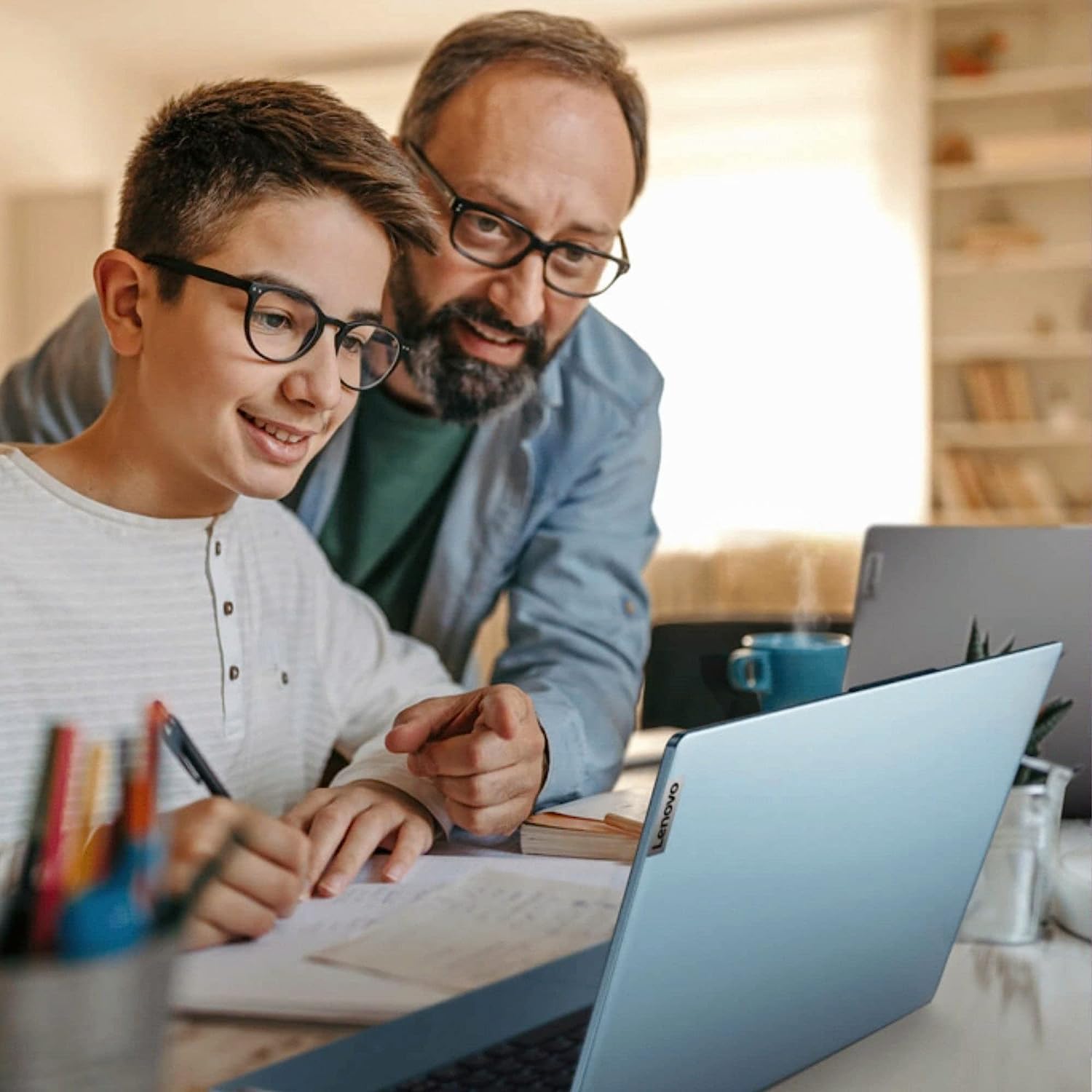 Lenovo IdeaPad 3 – Computadora portátil, pantalla táctil FHD de 15.6″, Intel Core i5-1155G7, 16 GB de RAM, 256 GB SSD, cámara web, HDMI, Wi-Fi 6,