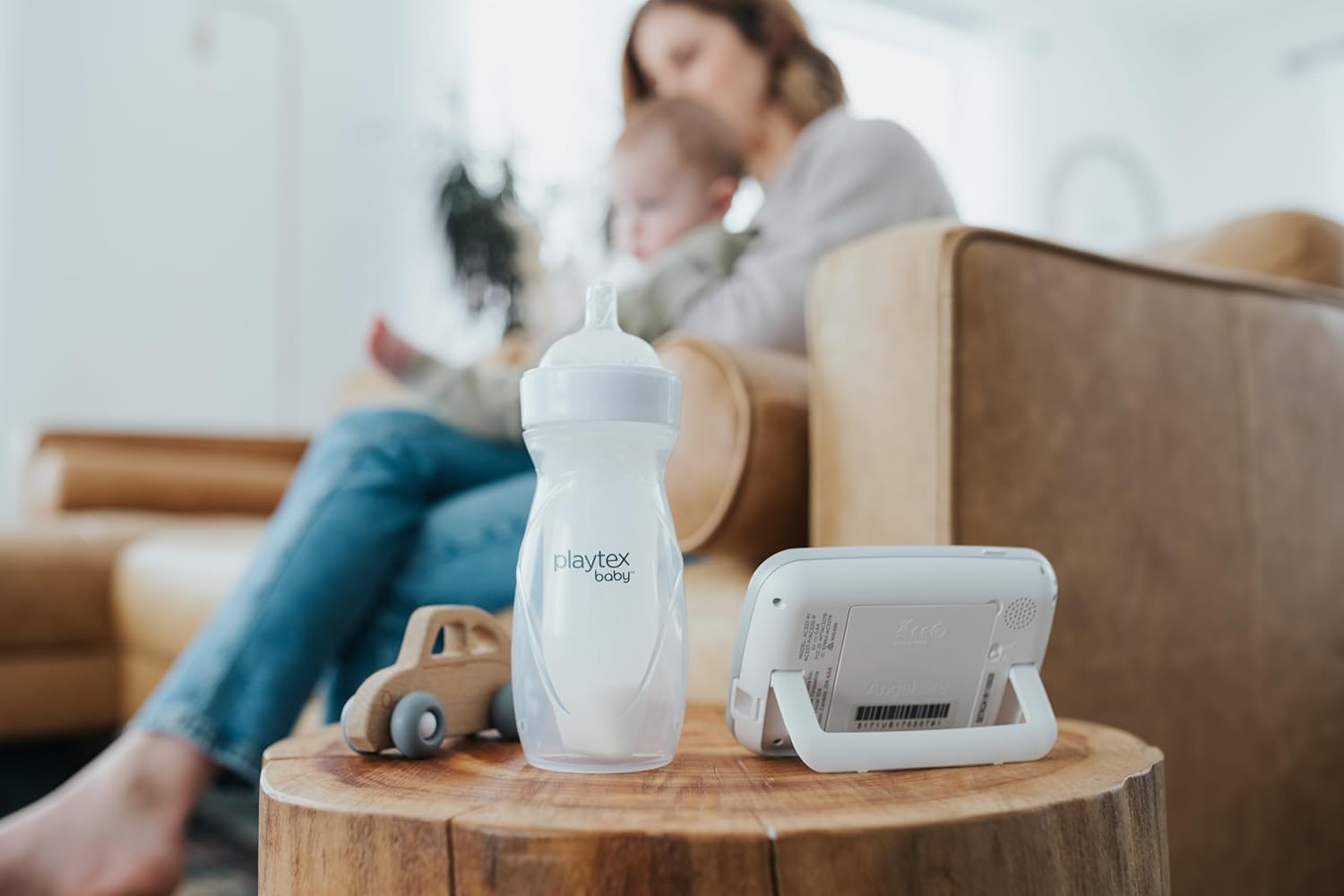 Playtex Baby Nurser – Cápsulas de silicona reutilizables, almacenamiento de leche materna y alimentación sin aire, 4 onzas, 6 unidades