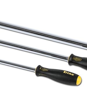 Titan 11360 – Juego de trinquete de cabeza delgada de 3 piezas de 36 dientes, extra largo y bajo perfil Titan 11360 – Juego de trinquete de cabeza delgada de 3 piezas de 36 dientes, extra largo y bajo perfil