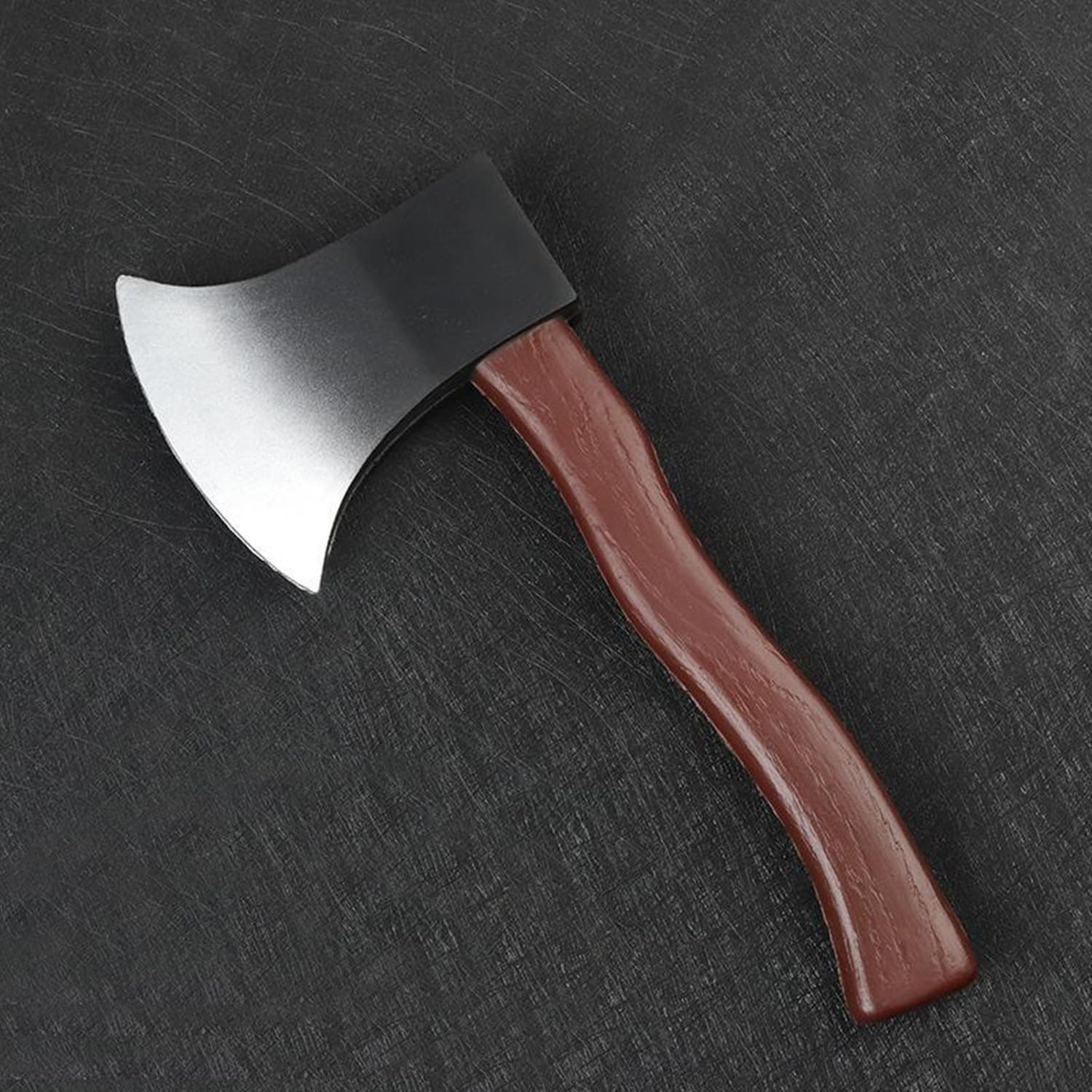 Dzrige Hacha de Halloween Prop PU Foam Axe divertido hacha de hacha de juguete conjunto para fiesta de disfraces de Halloween