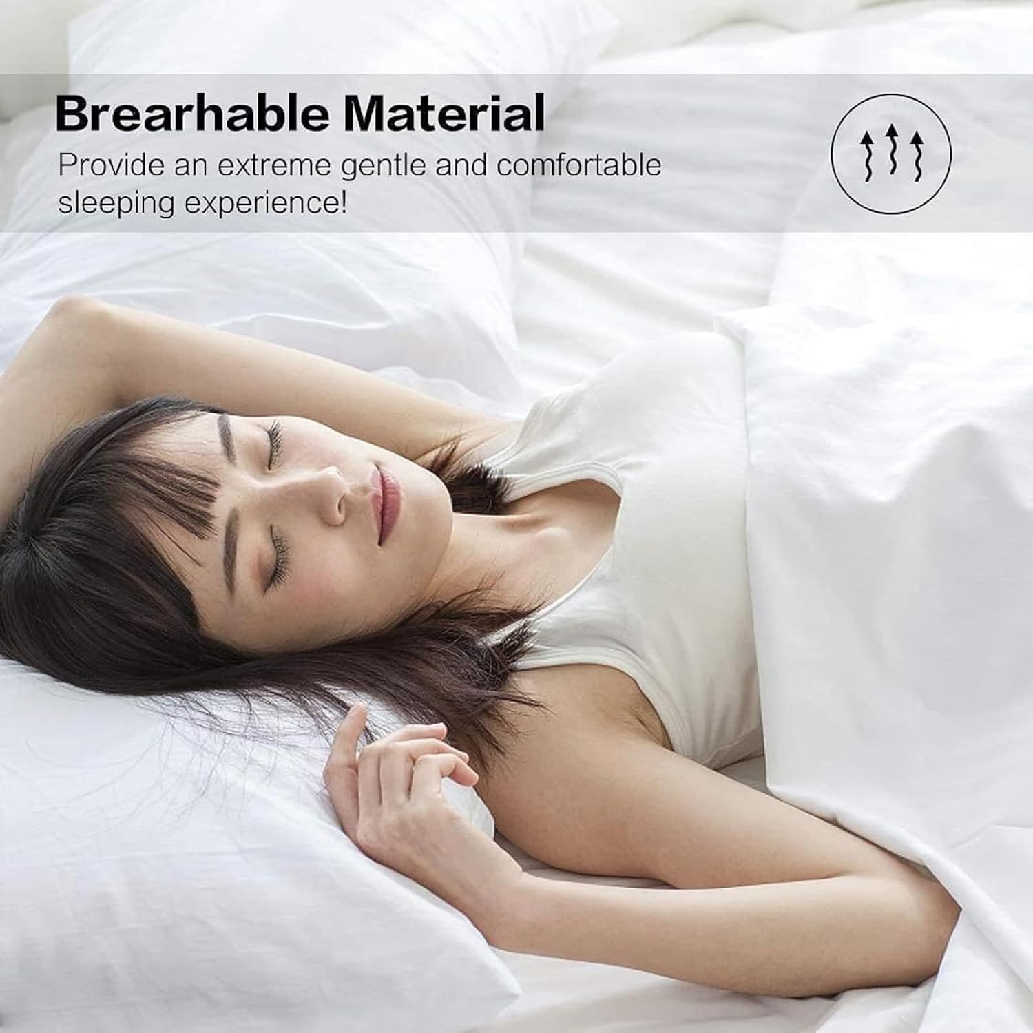 Juego de funda de edredón de microfibra suave y 2 fundas de almohada de 20 x 36 pulgadas, con cremallera para decoración de la habitación del hogar,