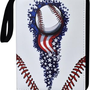 Carpeta de tarjetas de baloncesto para 400 tarjetas, 4 bolsillos con 400 tarjetas de intercambio de tarjetas, funda para coleccionar béisbol, Carpeta de tarjetas de baloncesto para 400 tarjetas, 4 bolsillos con 400 tarjetas de intercambio de tarjetas, funda para coleccionar béisbol,