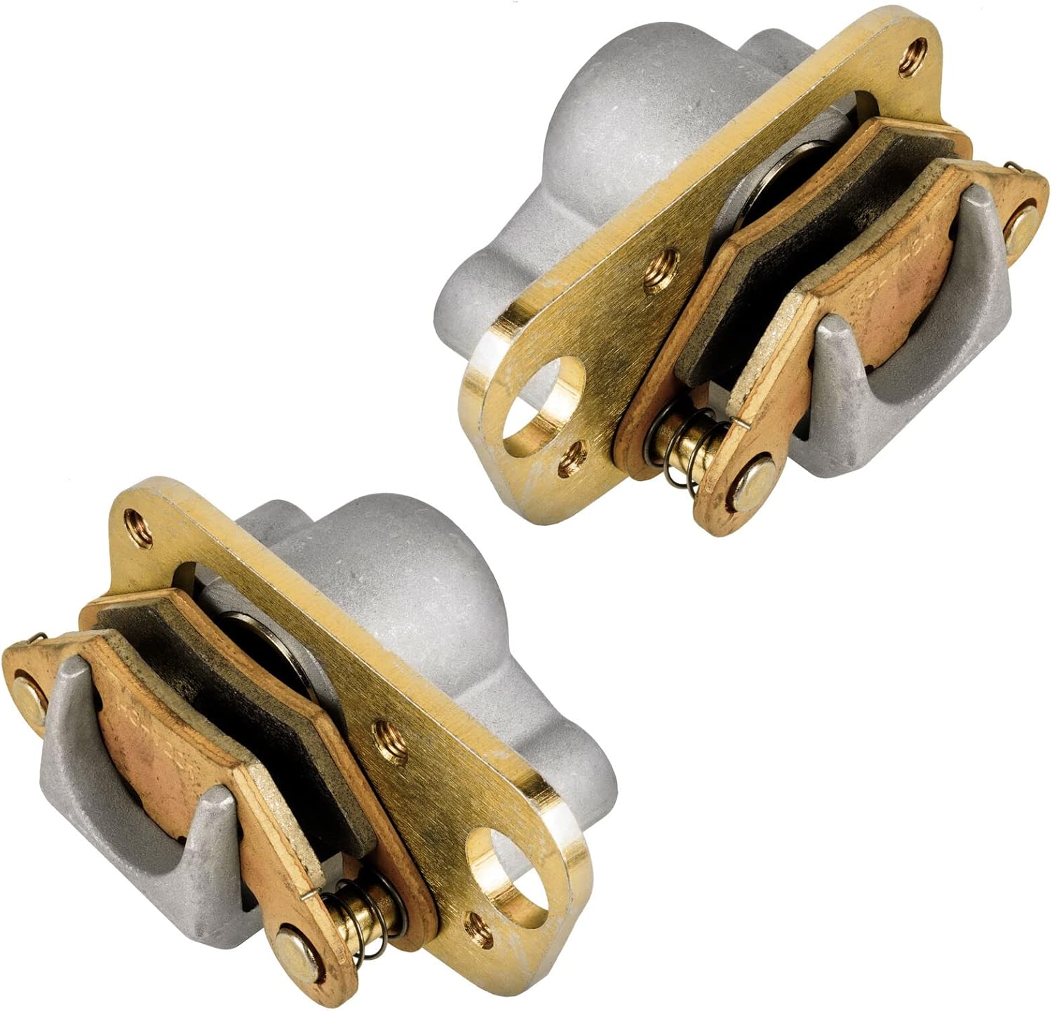 Para Polaris Scrambler 500 2×4 4X4 2001-02 Pinza de freno delantera izquierda derecha wpastillas Mod-ZTF1-12571