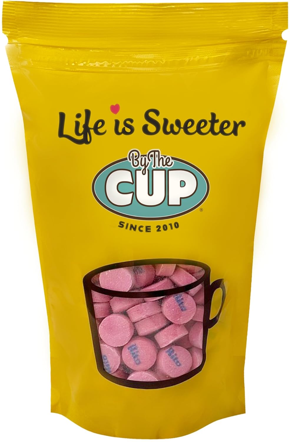 Mentas de Canadá con verde invernal rosa, bolsa By The Cup de 1.5 libras