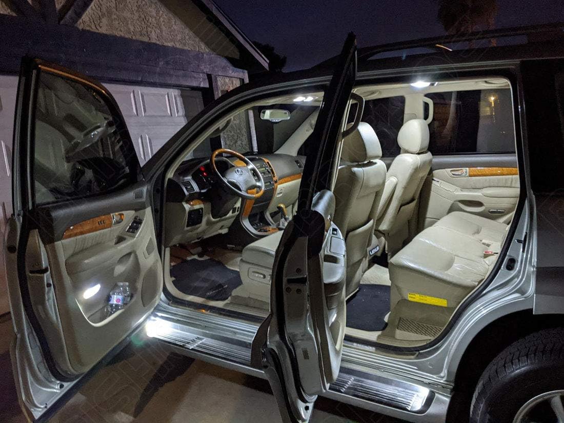 Kit de luces LED blancas de repuesto para Lexus RX350 RX450h 2010 2011 2012 2013 2014 2015 Super brillante 6000K bombillas LED interiores paquete y