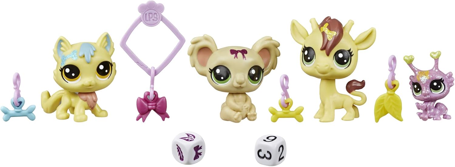 Littlest Pet Shop Lucky Pets Fortune Crew Surprise – Juguete sorpresa para mascotas, 150+ para coleccionar, a partir de 4 años