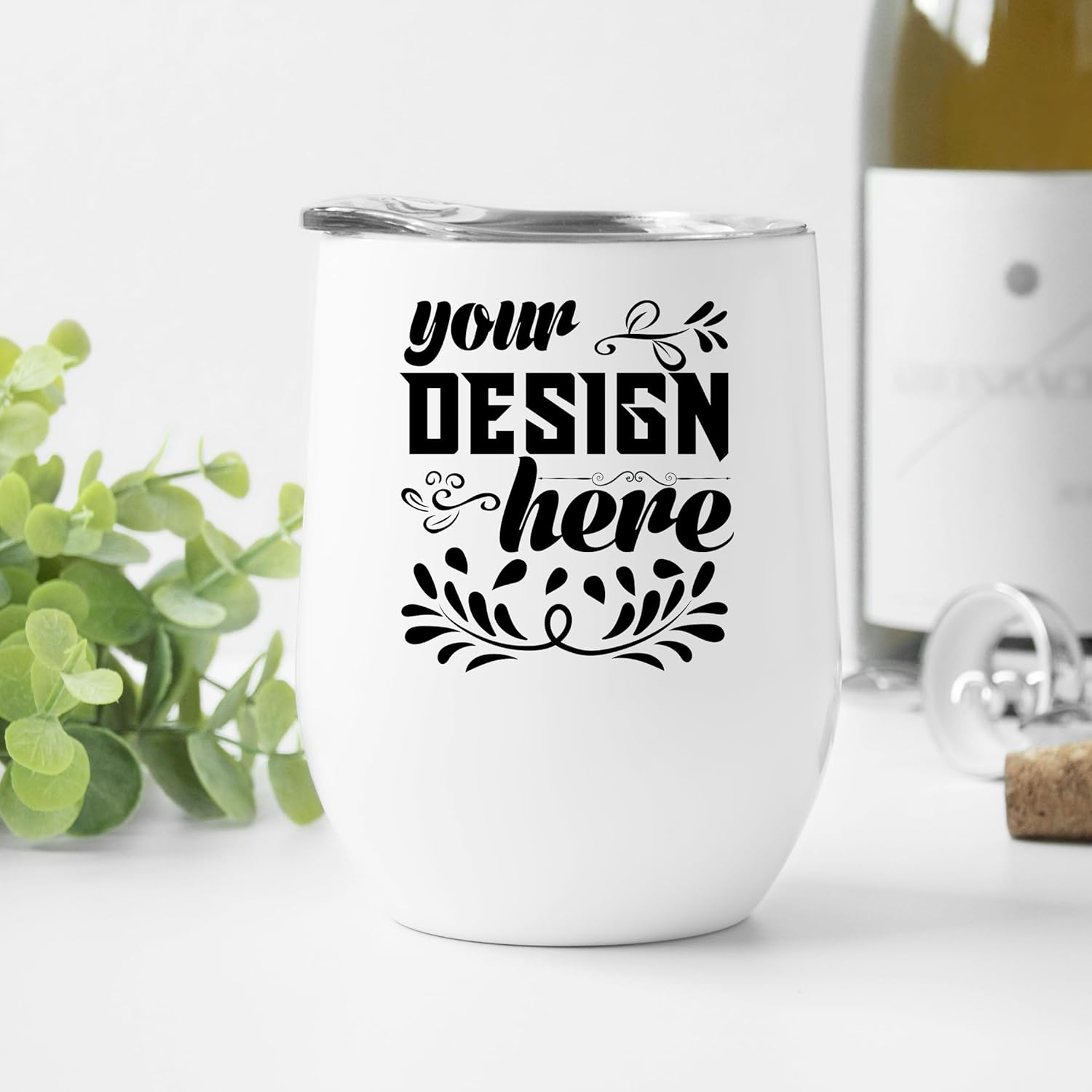 Nacho Average Cop Coffee & Tea Mug & Decor for Police Officer Men & Women – 12oz Wine Tumbler White