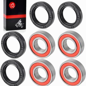 Kit de rodamientos y sellos de rueda delantera para HONDA Recon 250 TRX250TE TRX250TM 1997-2018 TRX200D 1990-1997 TRX350TE TRX350TM 2000-2006 Kit de rodamientos y sellos de rueda delantera para HONDA Recon 250 TRX250TE TRX250TM 1997-2018 TRX200D 1990-1997 TRX350TE TRX350TM 2000-2006