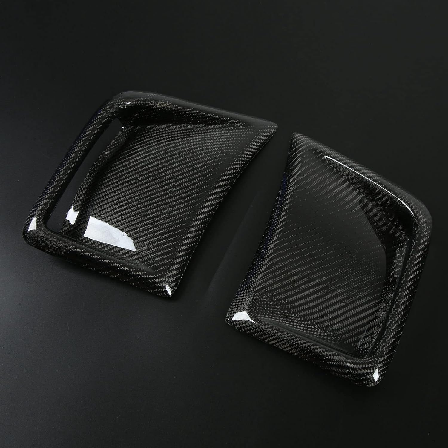 Cubierta de ventilación lateral para parachoques delantero, cubierta de ventilación lateral del parachoques delantero del automóvil, cubierta de