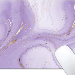 Alfombrilla de mouse de mármol con salpicaduras doradas, alfombrilla de mouse de mármol con textura morada para diseño, base de goma antideslizante, Alfombrilla de mouse de mármol con salpicaduras doradas, alfombrilla de mouse de mármol con textura morada para diseño, base de goma antideslizante,