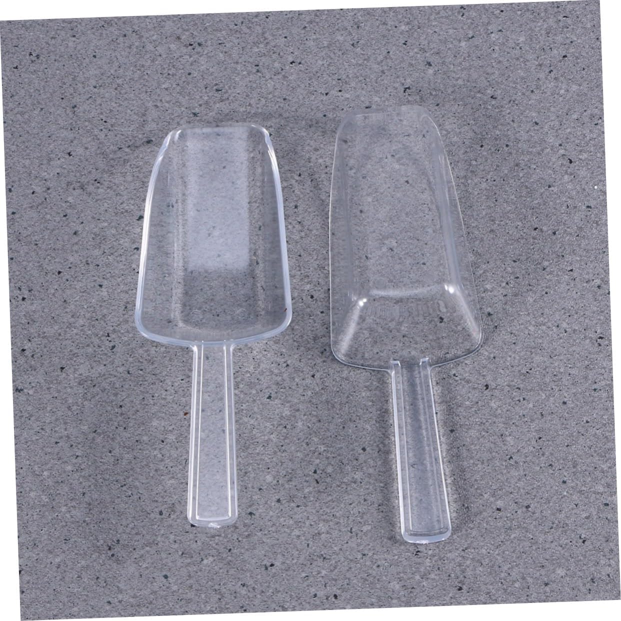 Zerodeko 12 unidades de mini cucharada de baño para refrigerador, cucharas de caramelo, cuchara de café, pala de hielo, cucharada de postre para