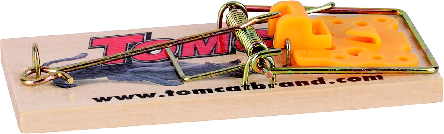 Tomcat 373312 Trampa de madera para ratones, 4 unidades (paquete de 12)