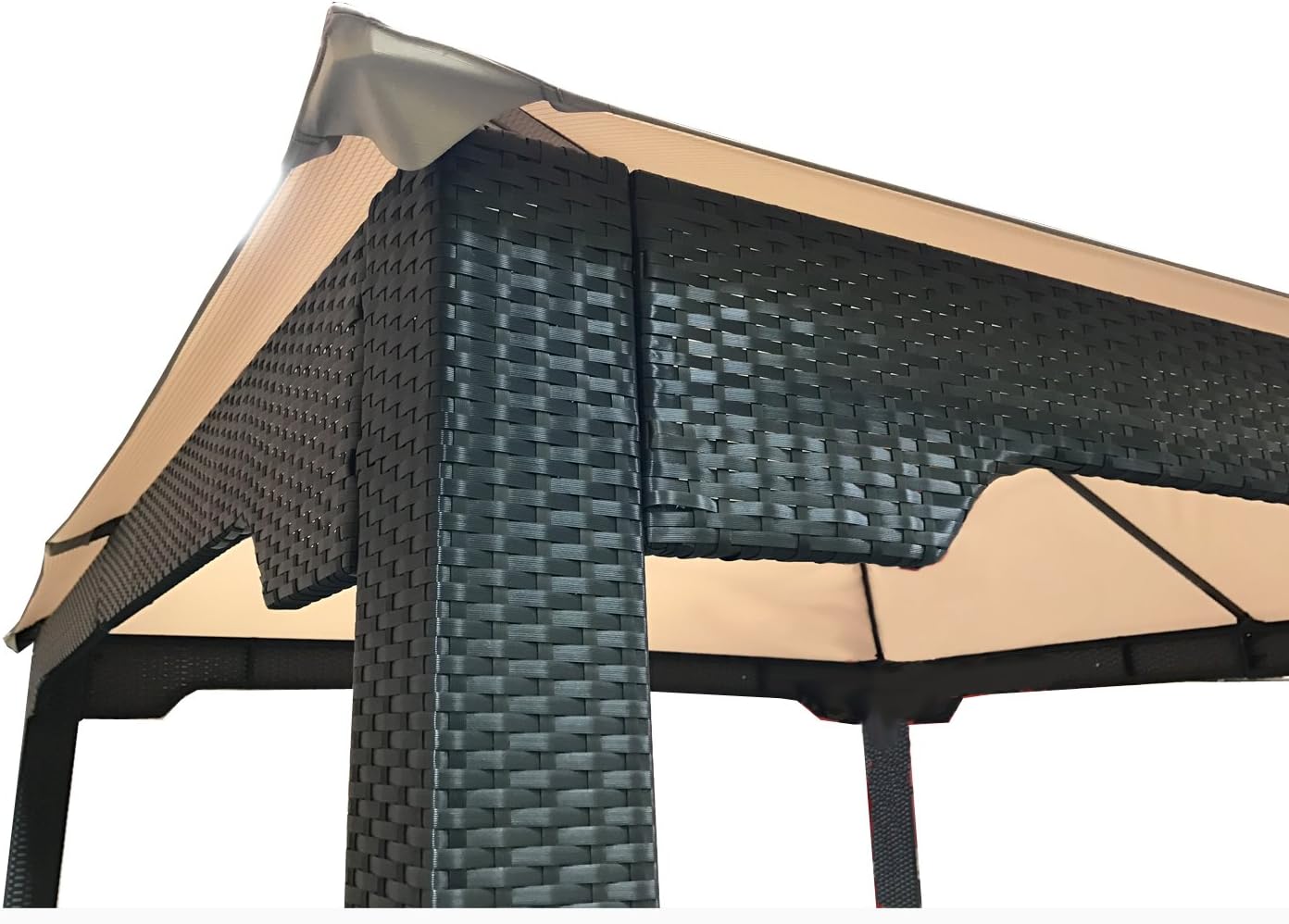 Garden Winds Cubierta superior de toldo de repuesto para cenador de mimbre Xtremepower 10×10 – Riplock 500