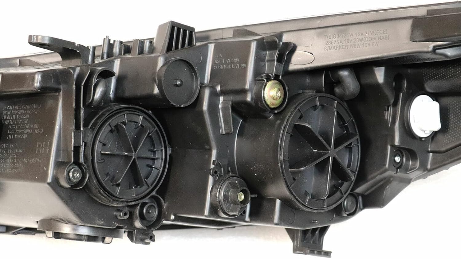 Faros delanteros halógenos, lado derecho del acompañante, repuesto para KIA Forte y KIA Forte Koup y KIA Forte5 2014-2016, 92102A7200 KI2503170