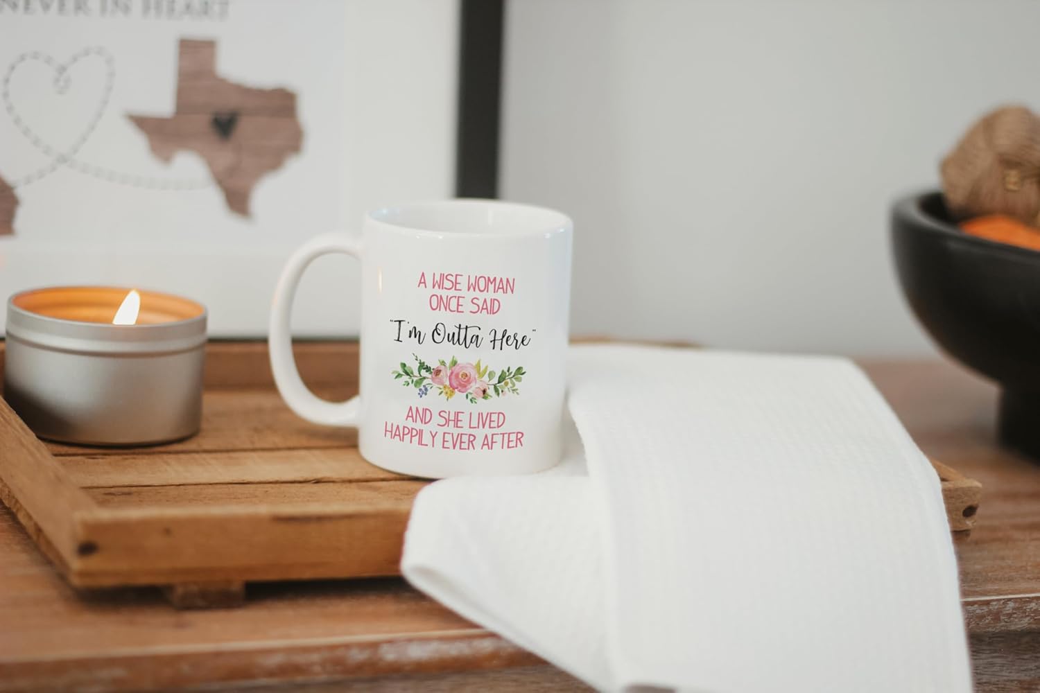 CANARY ROAD Retirement Mug  Divorce Gift Women  Retirement Gift for Women  Retirement Party Decor  Coworker Retirement  Retiree Gift  Boss Retirement