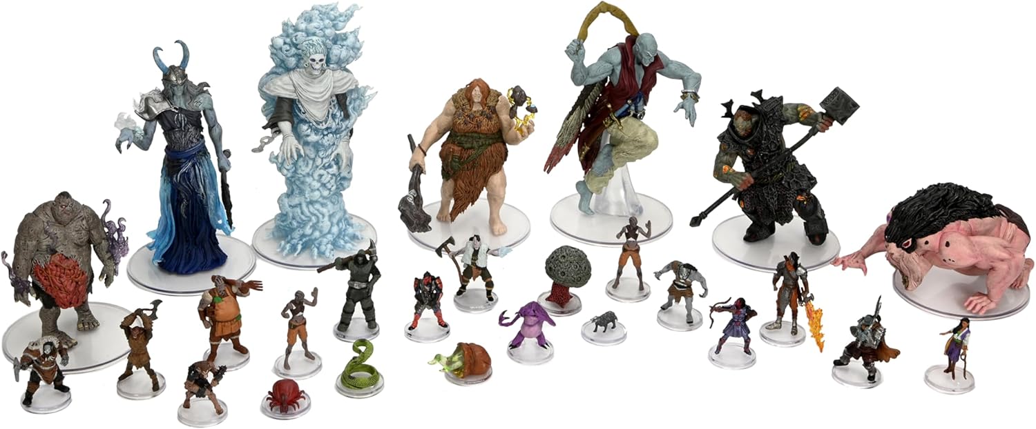 WizKids D&D Icons of the Realms Bigby presenta la gloria de los gigantes – Ladrillo de refuerzo de 8 quilates (juego 27)