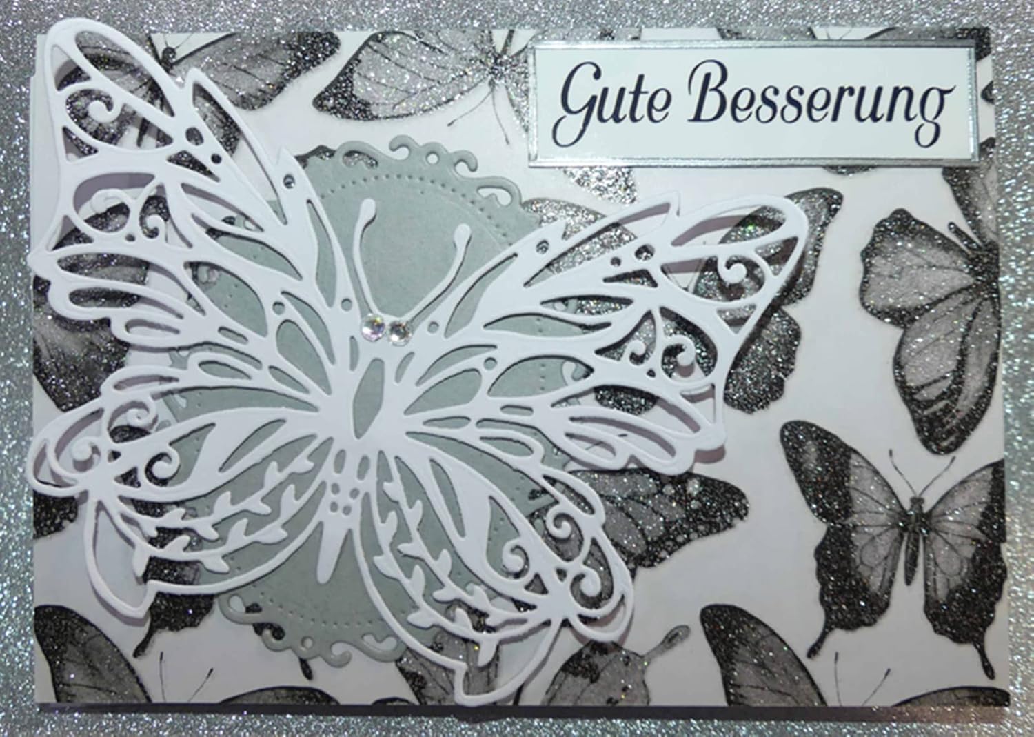 1 pieza de troqueles de metal de mariposa, troqueles de corte de mariposa de encaje, invitación de boda, manualidades, álbum de recortes, plantillas