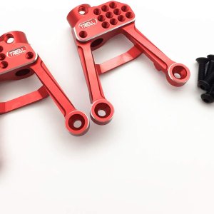 TREAL SCX10 II Torres de choque traseras de aluminio Torres de choque Aros de choque para Axial SCX10 2 90046 90047 Escala 110 Camión Crawlers TREAL SCX10 II Torres de choque traseras de aluminio Torres de choque Aros de choque para Axial SCX10 2 90046 90047 Escala 110 Camión Crawlers