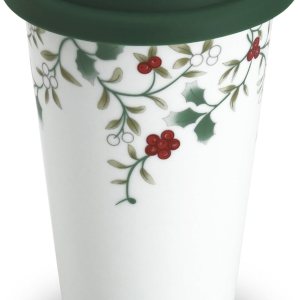 Pfaltzgraff Winterberry – Taza de viaje de porcelana (5-34 pulgadas) Pfaltzgraff Winterberry – Taza de viaje de porcelana (5-34 pulgadas)