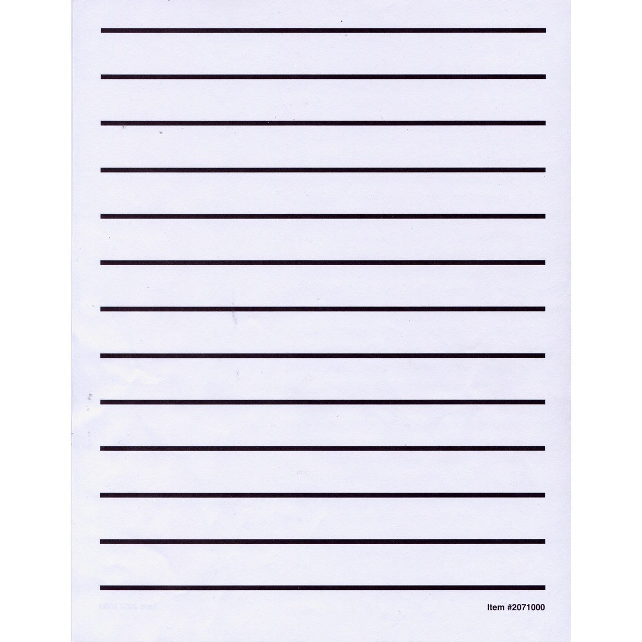 Baja Visión papel de escribirBold línea -5almohadillas para orejas