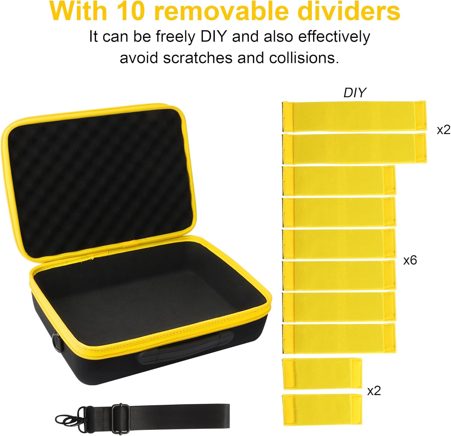 Paquete de 2 fundas impermeables para almacenamiento de batería, compatible con batería Dewalt, herramienta eléctrica y cargador de batería, con