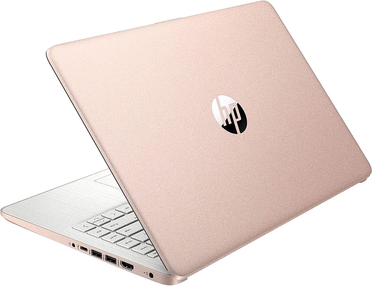 Laptop HP de 14 pulgadas, Intel 2-Core N4020, 8 GB de RAM, 128 GB de almacenamiento (64 GB eMMC+ Micro SD), 1 año Office, paquete de 10 unidades con
