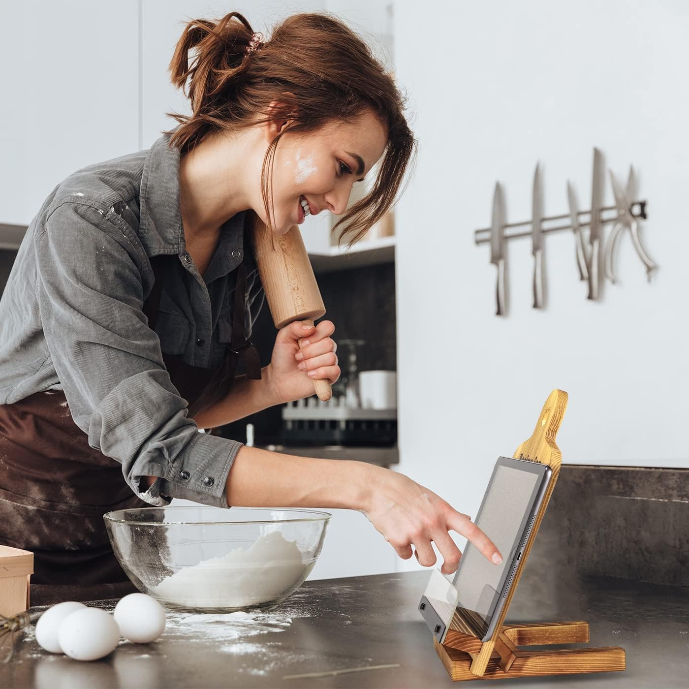 Regalos de jubilación para mujeres, soporte para libros de cocina de jubilación, regalos para compañeras de trabajo, profesoras, enfermeras, jefe,