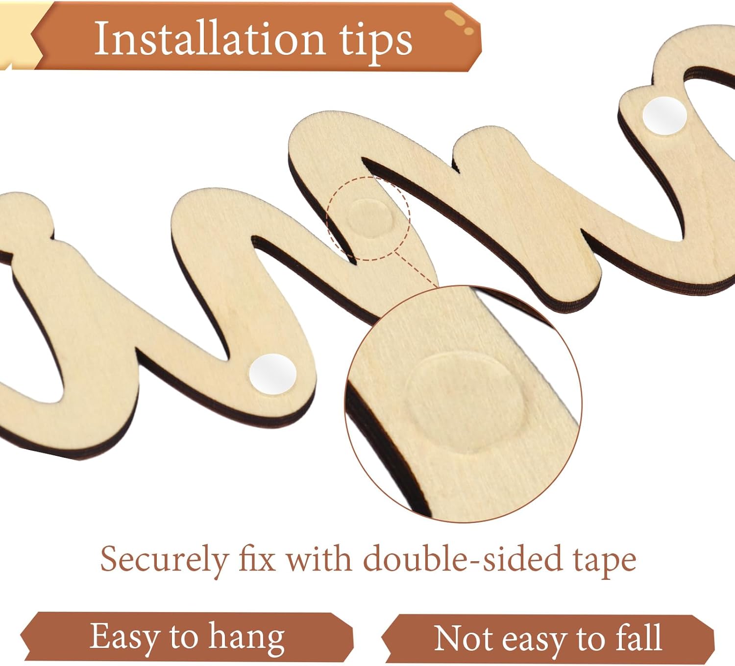 Zzbakress Letreros familiares para decoración del hogar, decoración de pared familiar, letreros rústicos (estilo 1 madera)