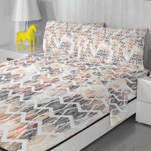 Sábanas con estampado de leopardo tamaño Queen  Sábanas vintage de 4 piezas y bolsillo profundo de 16 pulgadas, sábanas de microfibra suave de 600 Sábanas con estampado de leopardo tamaño Queen  Sábanas vintage de 4 piezas y bolsillo profundo de 16 pulgadas, sábanas de microfibra suave de 600