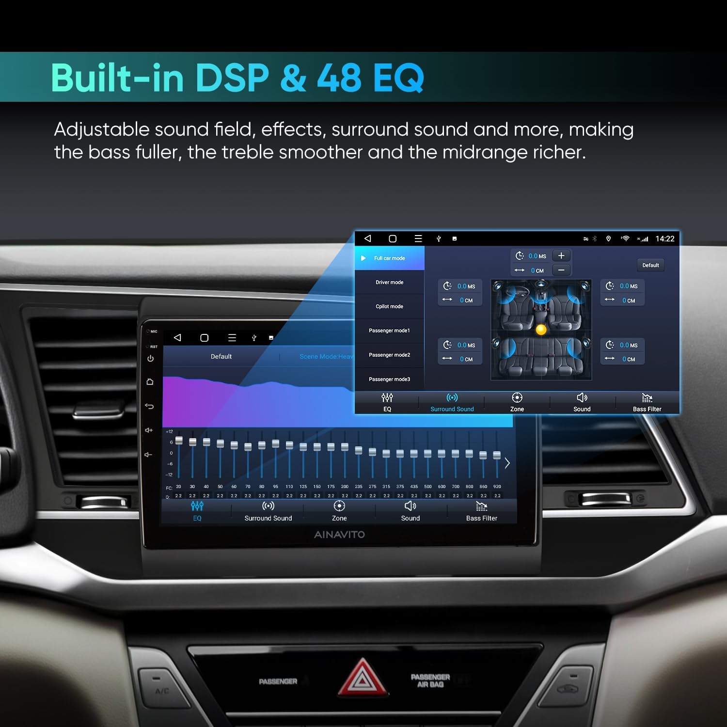 9 pulgadas 5G WiFi 8 Core (2G Ram+32G ROM) Radio estéreo para coche Hyundai Elantra 2016 2017 2018 con Carplay Android Auto, Android 12.0 Soporte de