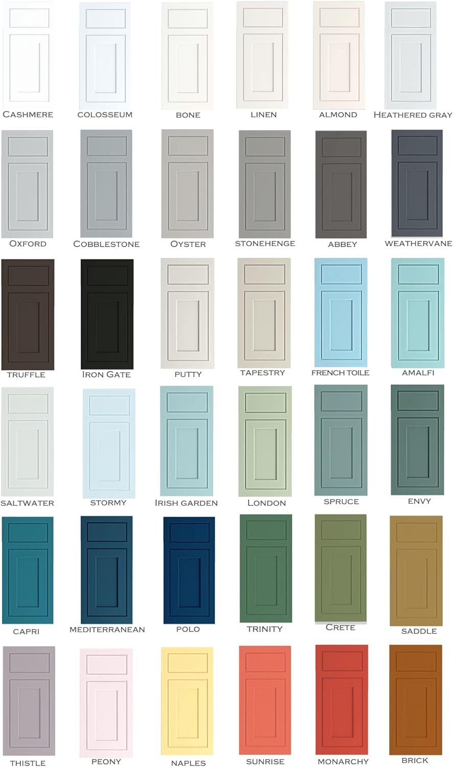 Pintura todo en uno, toile francés (azul cálido), cuarto de galón de 32 onzas. Pintura duradera para gabinetes y muebles. Imprimación y capa