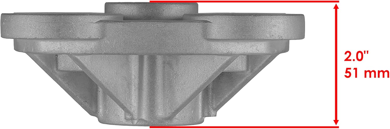 Caltric 2 bujes de rueda trasera compatibles con Polaris Scrambler 500 1997-1998 2005-2011