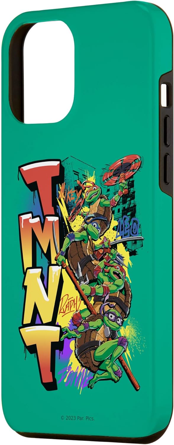 iPhone 12 Pro Max Teenage Mutant Ninja Turtles Mutant Mayhem NYC Graffiti Case