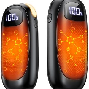 Calentadores de manos recargables, paquete de 2 calentadores de manos eléctricos de 14000 mAh, 16 horas de calor de doble cara, máximo 131 , Calentadores de manos recargables, paquete de 2 calentadores de manos eléctricos de 14000 mAh, 16 horas de calor de doble cara, máximo 131 ,