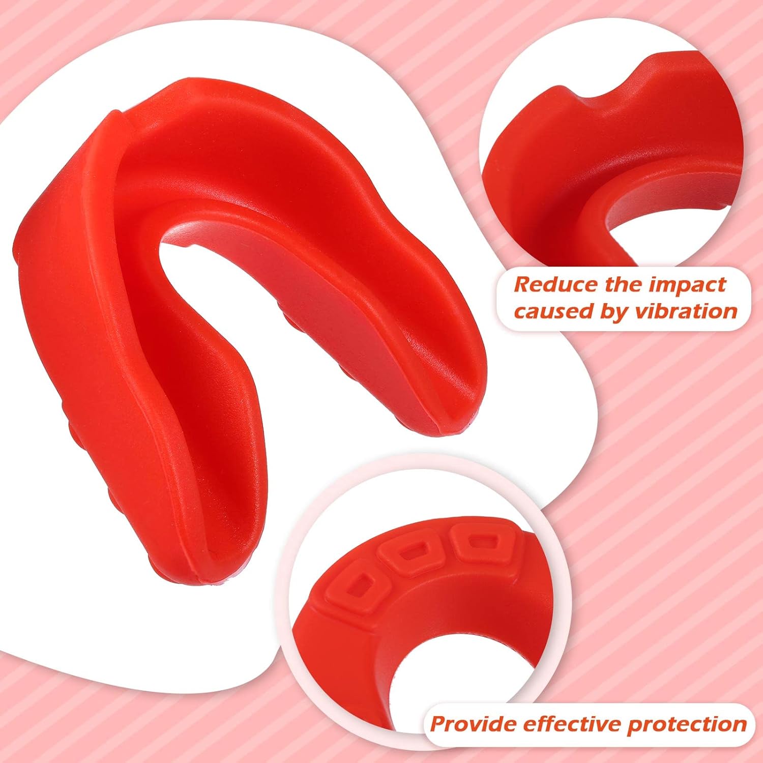 Kathfly 100 protectores bucales para niños y jóvenes, protector bucal para deportes, fútbol atlético, protección bucal de fútbol, protección de