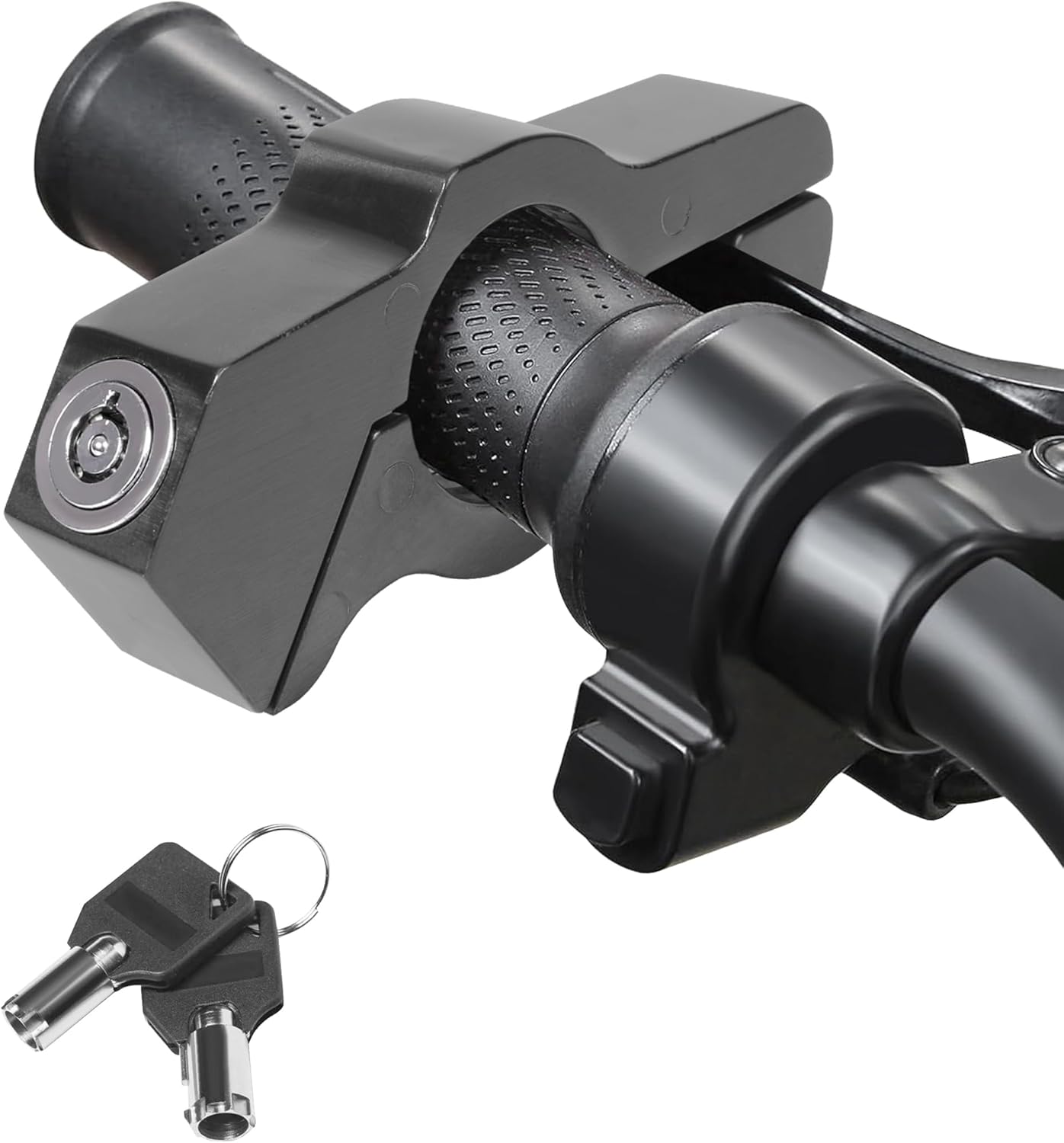 Motorcycle Lock,Motorcycle Accessories Car Accessories Motorcycle Locks Anti Theft,Heavy Duty Motorcycle Brake Lock,Adjustable Bike Handlebar Lock