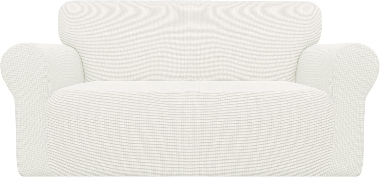 Easy-Going Funda elástica para sofá de 1 pieza, protector de muebles, suave con parte inferior elástica para niños, de poliéster, elastano, tela