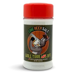 Grill Your As* Off – Sal de limón con sabor a lima para cerveza lager nacional, importaciones mexicanas y cervezas de trigo al estilo belga, mezcla Grill Your As* Off – Sal de limón con sabor a lima para cerveza lager nacional, importaciones mexicanas y cervezas de trigo al estilo belga, mezcla