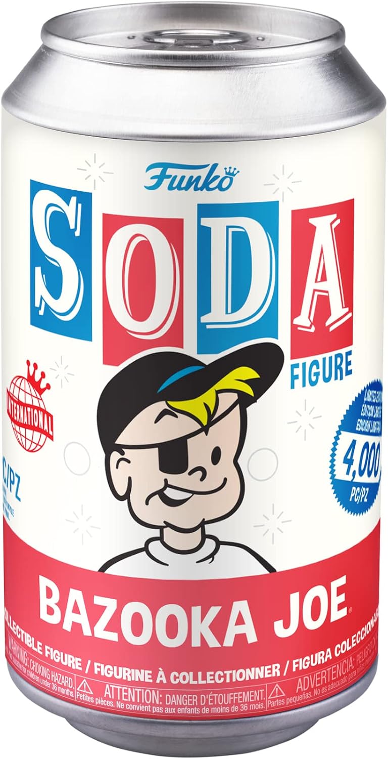 Soda – Figura de vinilo de edición internacional de Bazooka Joe