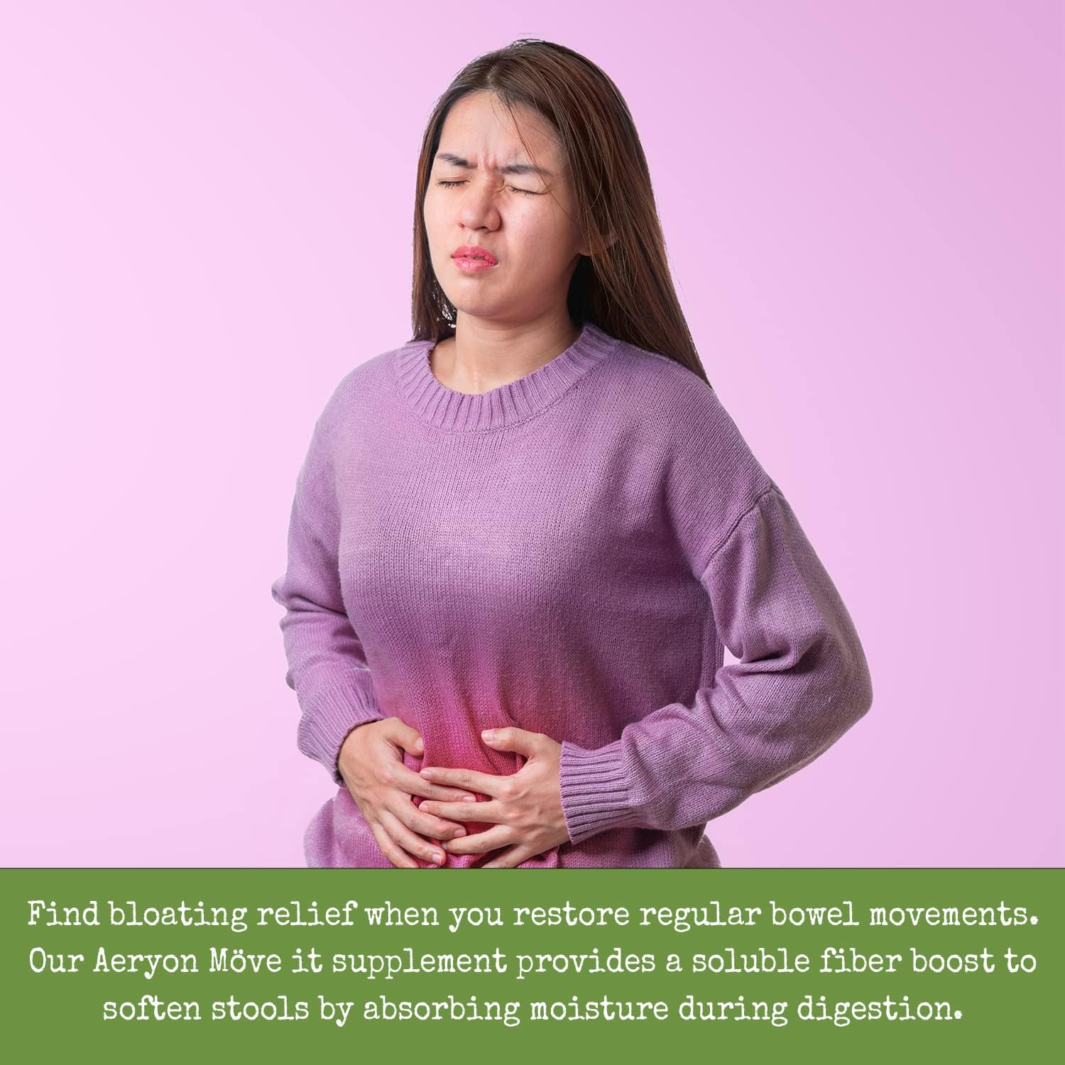 Möve it – Suavizantes de heces para mujer de Aeryon Wellness  Limpiador de colon sin laxantes totalmente natural y desintoxicante para perder peso