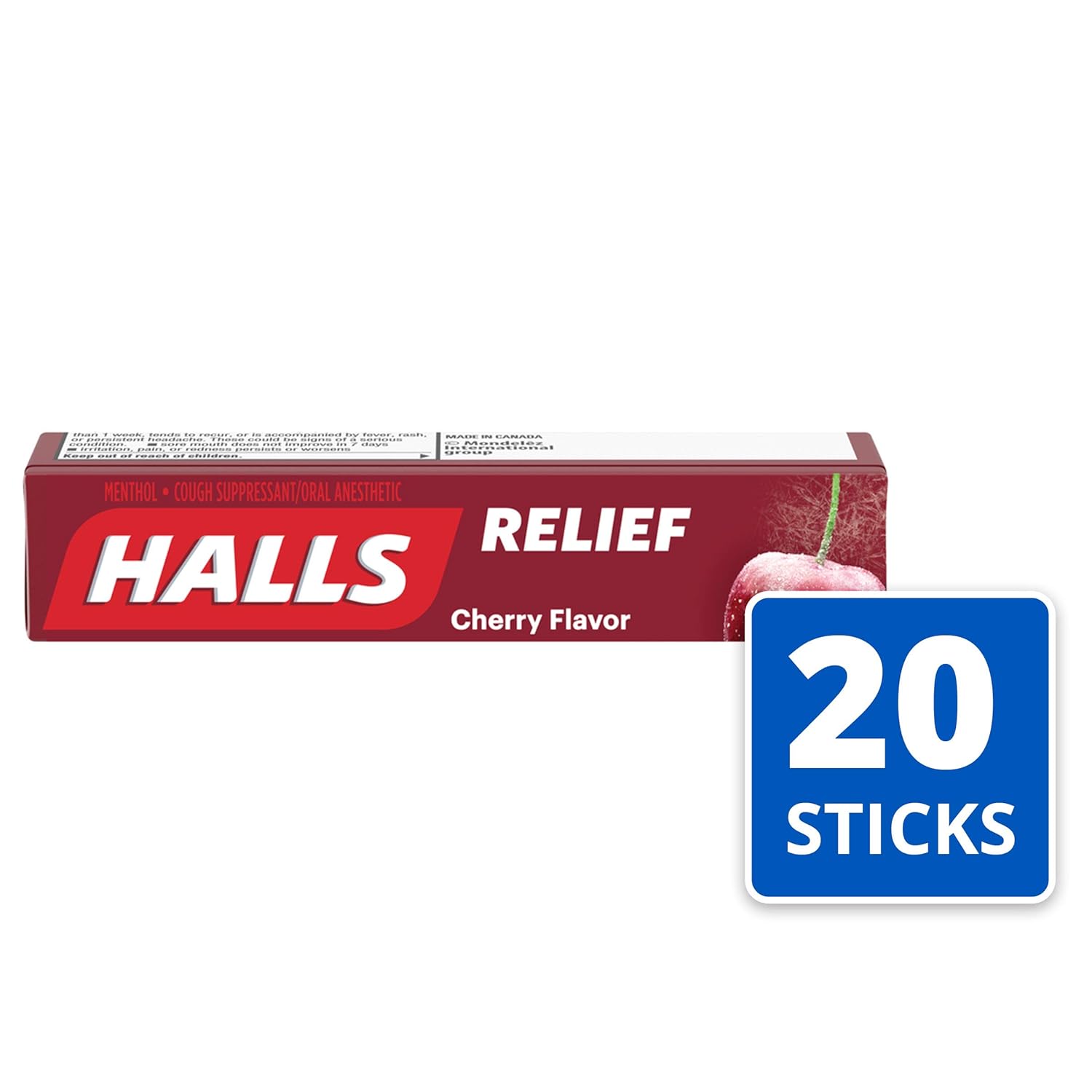 Caramelos para la tos Halls (Paquete de 20).