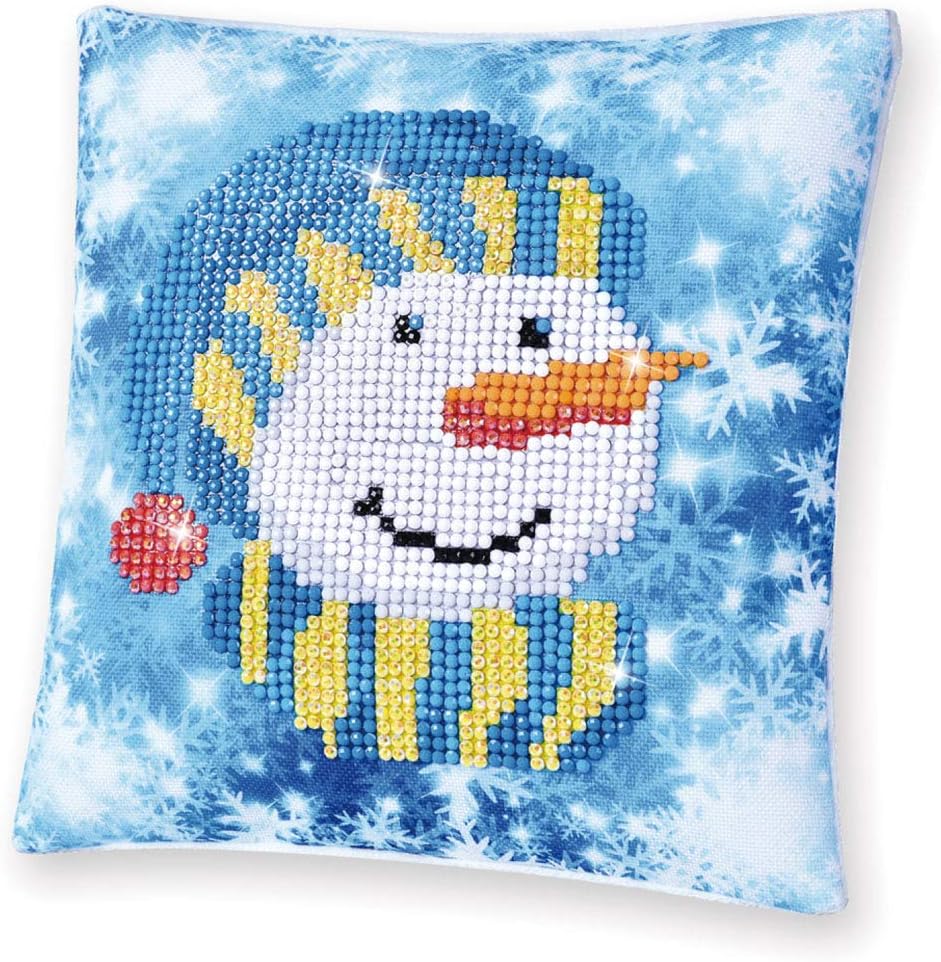 Diamond Dotz Kit Mini Pillow Snowman Cap