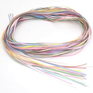 Cinta de satén de poliéster de doble cara de 18 de pulgada, 49 yardas, 15 colores, material de adorno de bricolaje, cintas de satén para festivales, Cinta de satén de poliéster de doble cara de 18 de pulgada, 49 yardas, 15 colores, material de adorno de bricolaje, cintas de satén para festivales,