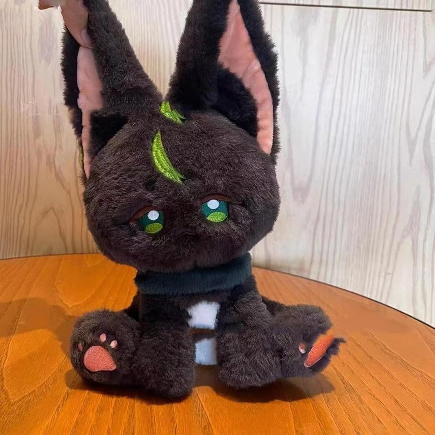 CALEMBOU Lindas almohadas de peluche de anime Tighnari Xiao, animal de peluche coleccionable para decoración del hogar de cumpleaños para los